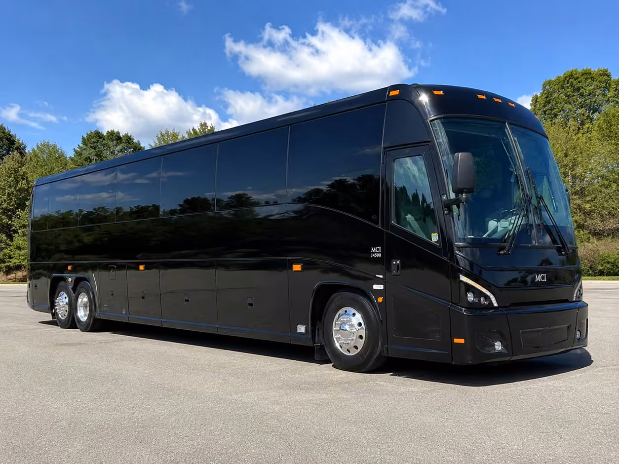 40 56 passenger charter bus