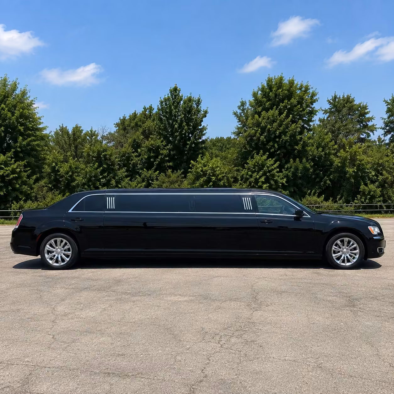 chrysler 300 limo exterior