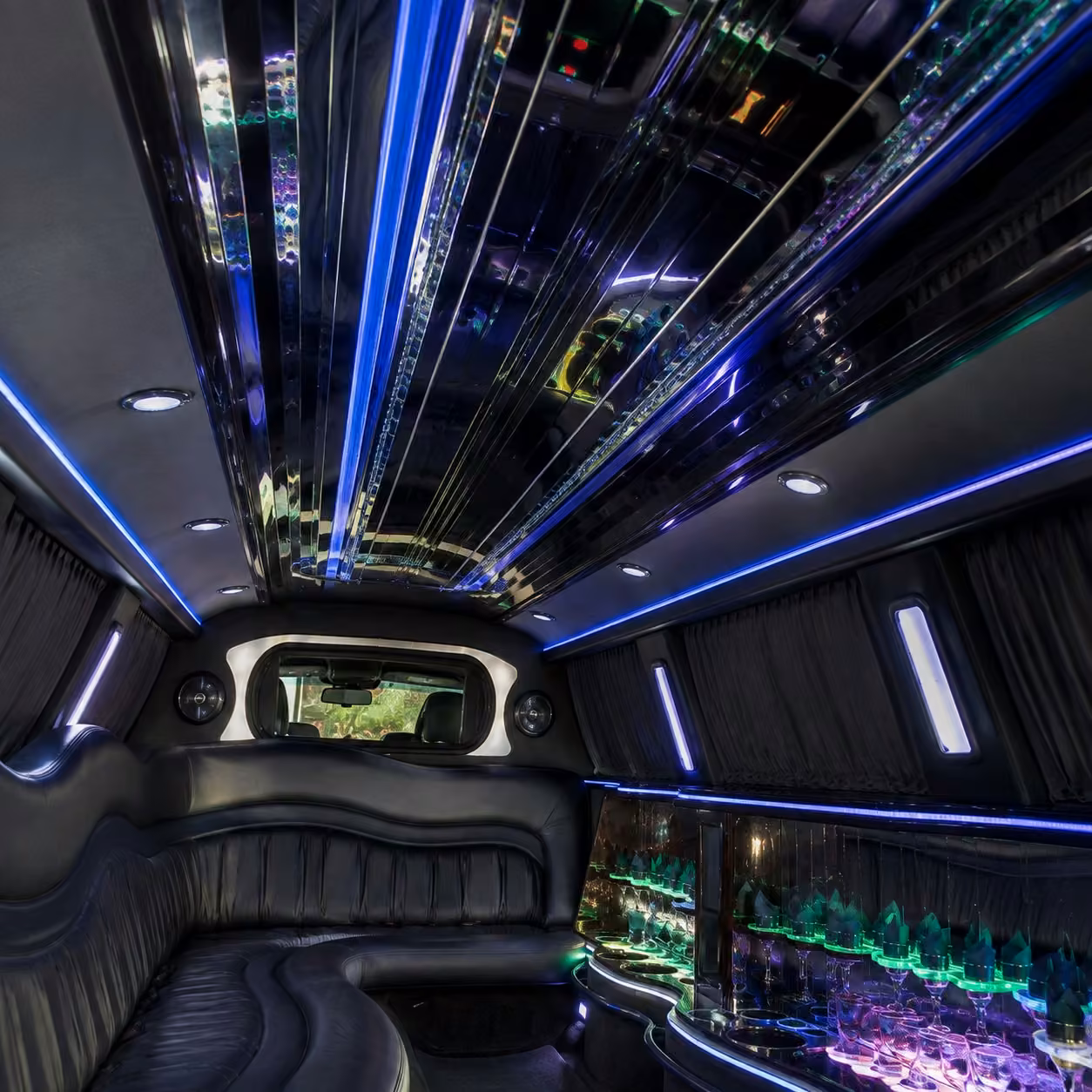 lincoln mkt limo inside