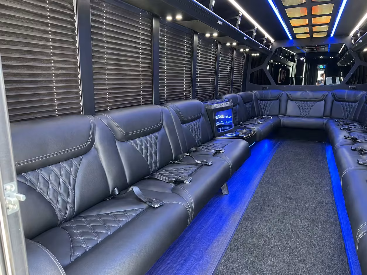 new orleans party bus interior