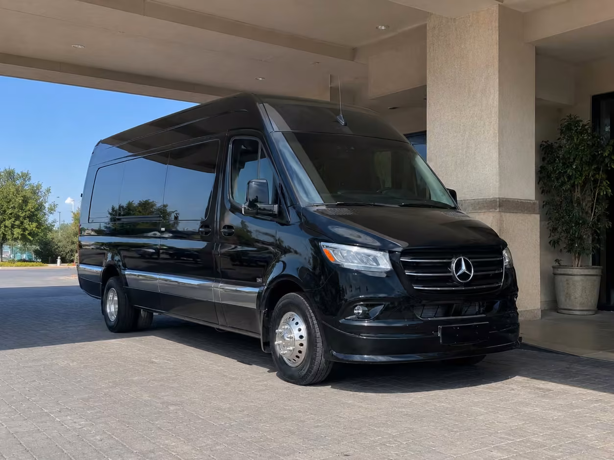 sprinter van rental with driver